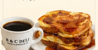 Coffee and pancakes